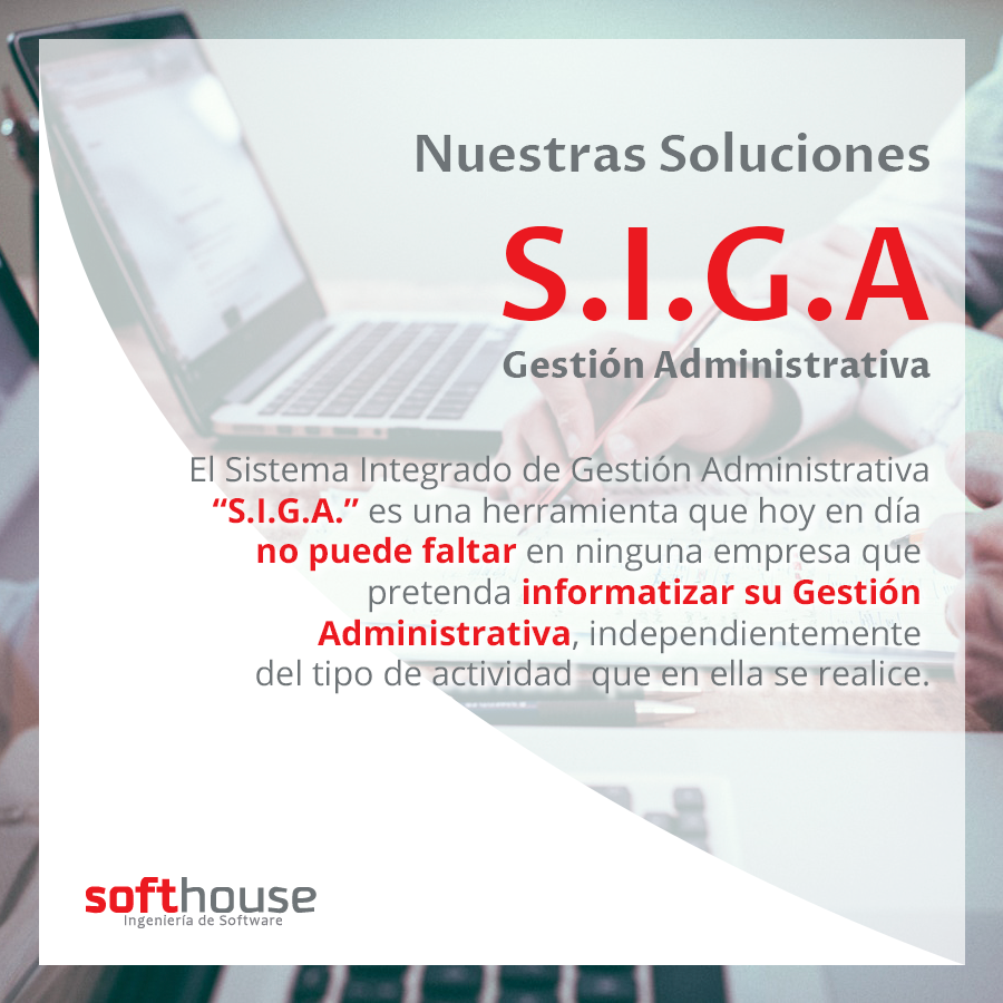 softhousearg's tweet image. S.I.G.A. permite obtener la información que se necesita para tener una administración exitosa, con información confiable, segura y clara.