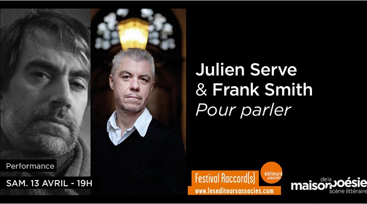 FestiRaccords's tweet photo. Demain à 19h, Julien Serve et Frank Smith vous donnent rendez-vous à la Maison de la Poésie - Scène littéraire : l'un lira ses sonnets, l'autre improvisera des formes dessinées projetées sur le fond de la scène ✍️  🖍️🖌️  📽️ https://t.co/Dk7SJUhtoU