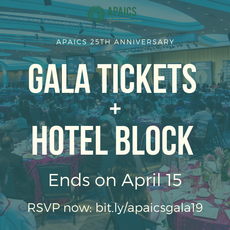 APAICS's tweet image. The #APAICSgala19 is just around the corner on May 14 and the #ALNsummit19 on May 15-16. Ticket sales and the opportunity to book our hotel block end this MONDAY 4/15. book today: bit.ly/apaicsgala19