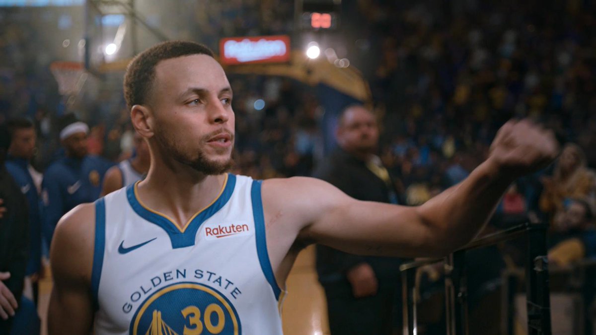 StartnPlay's tweet photo. #Rakuten dévoile sa première publicité avec la star de la #NBA et des Golden State Warriors, #StephenCurry #CelebrityMarketing #BrandContent #Endorsement #Advertising #Ad #SportMarketing https://t.co/V6akvMhLQh https://t.co/WrxVO8B6xU