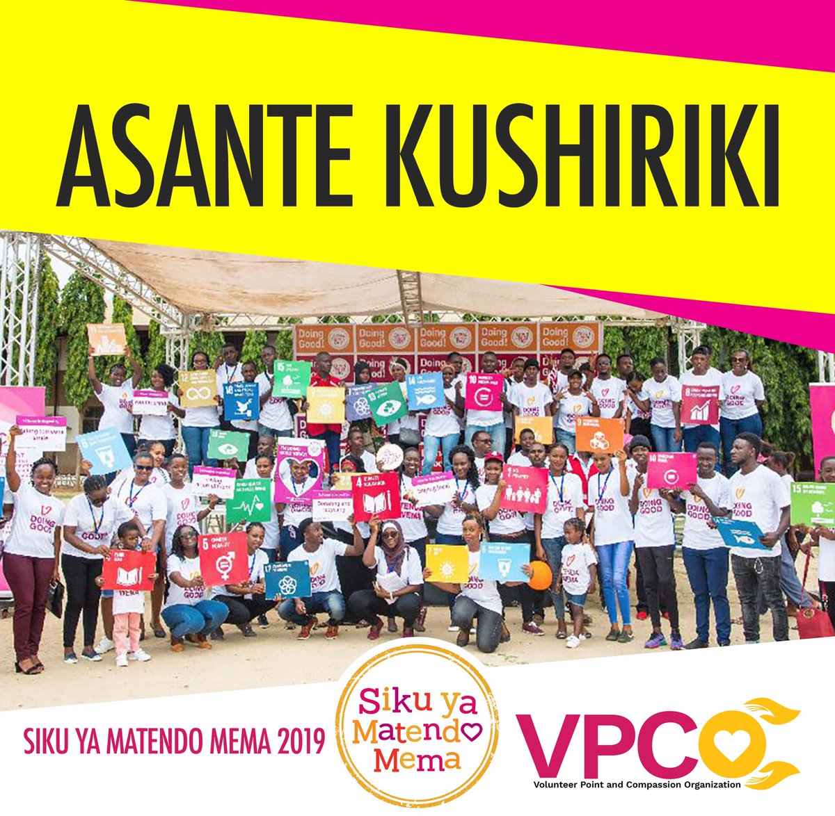 vpcoTZ's tweet photo. #THANK YOU!
#ASANTE!
#JE VOUS REMERCIE!
#DANKER DIR!
#GRACIAS!
#תודה!
#WAITA HAKO!
#E DUPE!
#NGIYABONGA!
#谢谢!
@geniusliontz @philemonfoundationtz @dicoco_tz @gooddeedsday @sdpgreenfutures @gooddeedsdaytanzania @mimi_mvrs11 @aet_tz @jmakamba https://t.co/8nuczJZJvE
