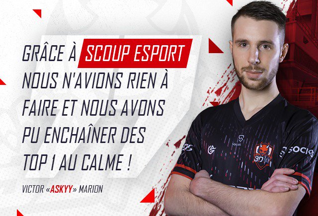 Team 3DMAX (@3dmaxgaming) on Twitter photo Merci encore à notre sponsor <a href="/ScoupEsport/">Scoup eSport Officiel</a> pour leur soutien lors de notre première LAN #ApexLegends à la #CATLAN19 !
Un matériel au top pour une performance au top 😈 Merci encore à notre sponsor <a href="/ScoupEsport/">Scoup eSport Officiel</a> pour leur soutien lors de notre première LAN #ApexLegends à la #CATLAN19 !
Un matériel au top pour une performance au top 😈