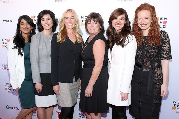 komal_ahmad's tweet photo. Proud to be sharing how @gocopia is dramatically reducing #foodwaste & solving the #WorldsDumbestProblem: #hunger at #WITW. Thanks @Toyota @WomenintheWorld for honoring me as a Mother of Invention. I share this w/ some of the most badass women of our time! https://t.co/fnFpBxns6y https://t.co/R3CSqMviYa