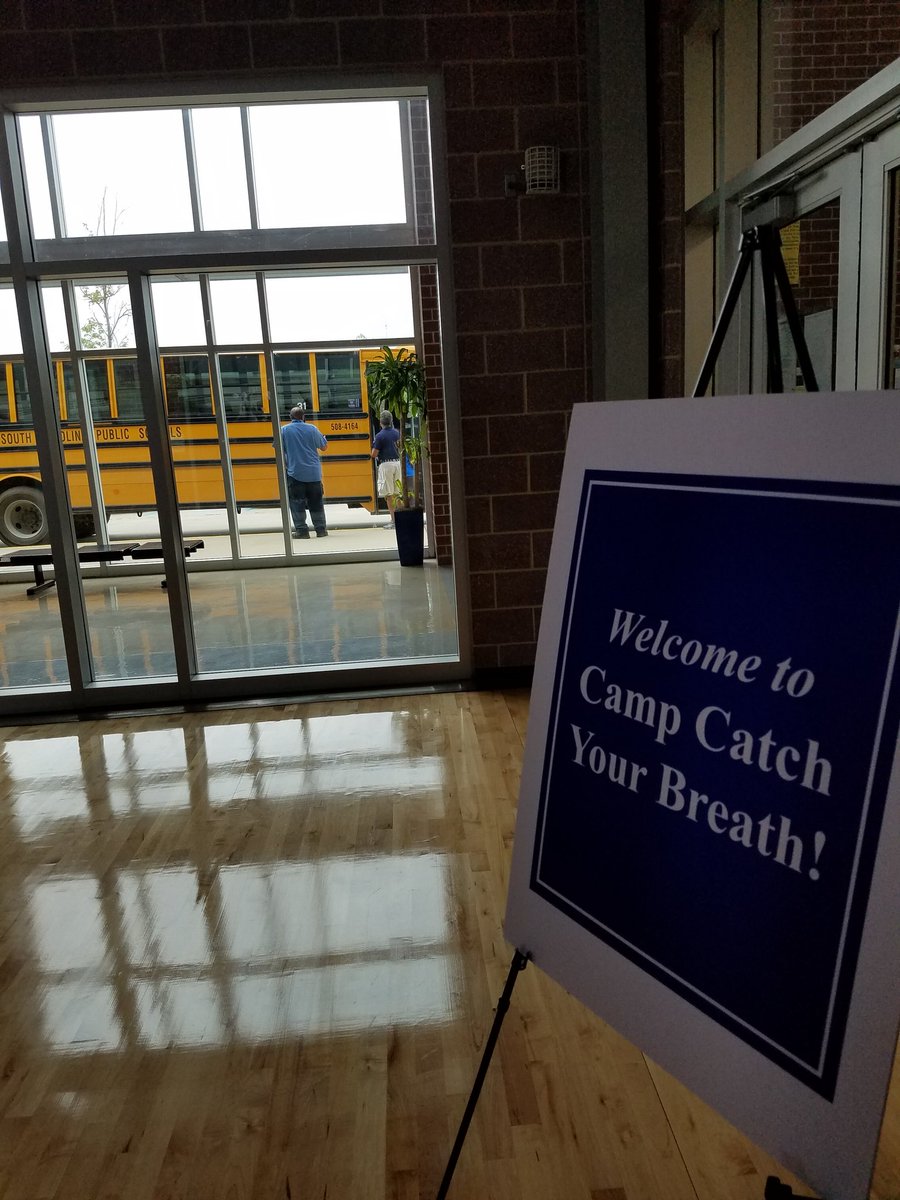 USCPeds's tweet photo. Camp Catch Your Breath @PalmettoHealth
@USCPeds @MidlandsTech https://t.co/TXxlolQKuE