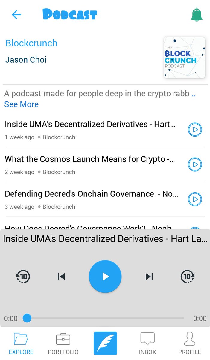 The Blockchain Story (BCS) (@thebcstory) on Twitter photo New listing! Listen to <a href="/theBlockcrunch/">BLOCKCRUNCH</a> podcast on BCS app.
All episodes available here:
iOS- itunes.apple.com/in/app/the-bloā¦
Android- play.google.com/store/apps/det⦠New listing! Listen to <a href="/theBlockcrunch/">BLOCKCRUNCH</a> podcast on BCS app.
All episodes available here:
iOS- itunes.apple.com/in/app/the-bloā¦
Android- play.google.com/store/apps/detā¦