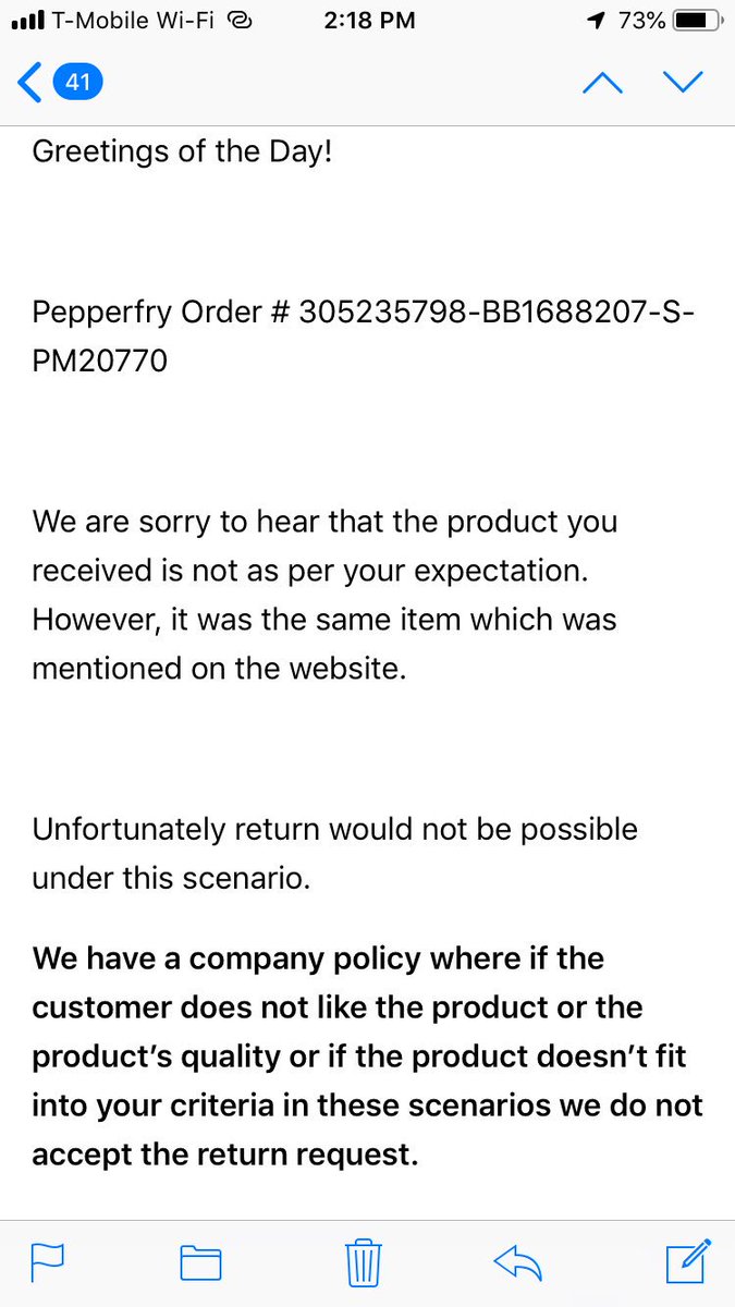 KumarSimplified's tweet photo. @Pepperfry regds to order 305235798-BB1688207-S-PM20770 Karanveer Singh from returns team rejected twice my return initiation.Well,my 6 year old nephew took few secs to figure out they aren’t same.I am less worried about money, but trying to make your customer fool out of this?🤭 https://t.co/BYhNHTXAjm