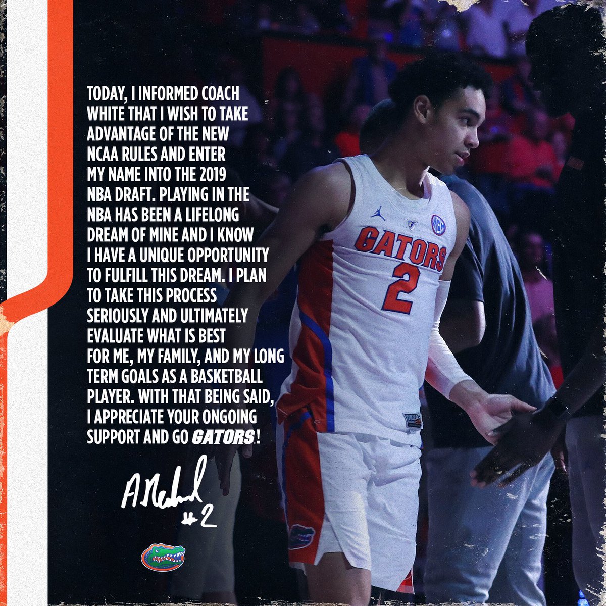AndrewNembhard's tweet image. Thank You!❤️🐊#GatorNation