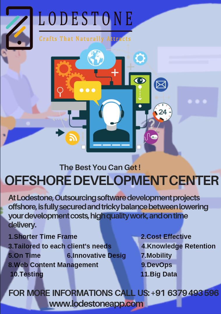 AppLodestone's tweet image. The Best You Can Get! @AppLodestone #OffshoreDevelopmentCenter
