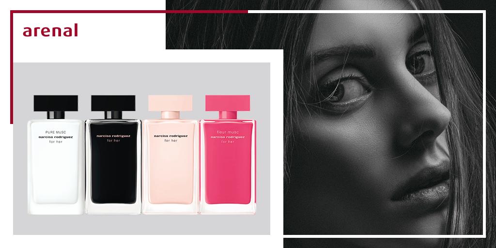 arenalperfumes's tweet photo. Narciso Rodriguez presenta para ella #PureMusc, una fragancia puramente adictiva. Una singular composición olfativa que acentúa la naturaleza dual de la mujer.
Disponible en:
✔️ Tiendas físicas Arenal
✔️ Tienda Online > https://t.co/Ov5MXMODKU https://t.co/9ZJTpKetiQ