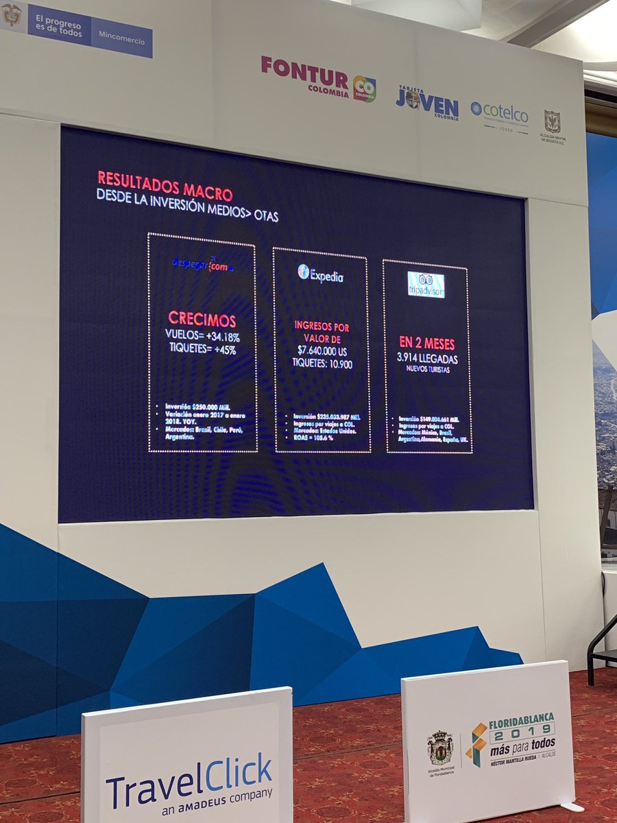 cotelcojoven's tweet photo. Hoy 12 de abril Procolombia 🔝 👏🏼 con Julián Guerrero para nosotros, él nos muestra y enseña las alianzas a través de la música y el turismo 🎶 🇨🇴 y los resultados Macro de la inversión en la campaña internacional de colombia 🇨🇴 @procolombiaco 
#cotelcojoven https://t.co/RsFCNF5lcI