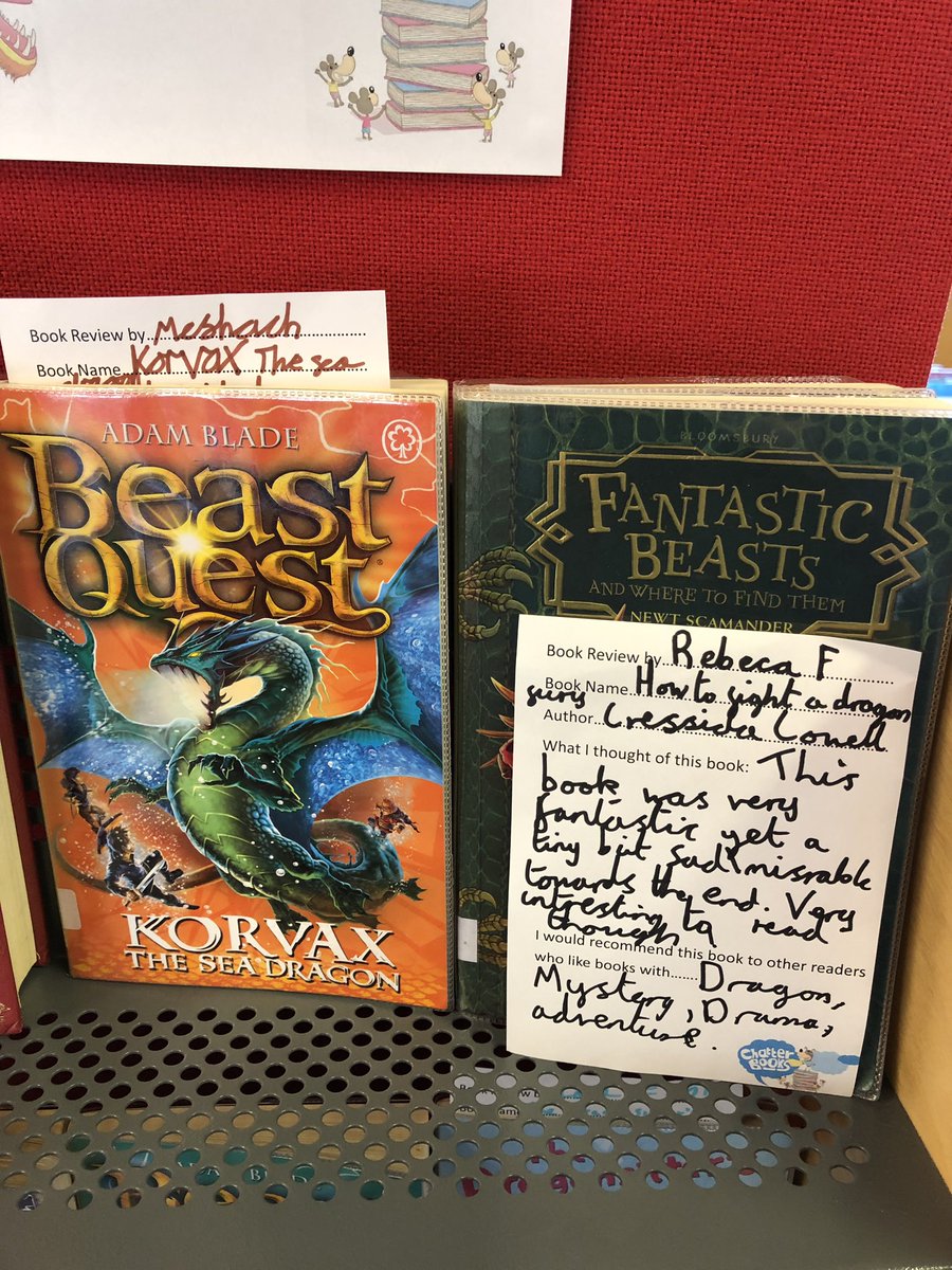 ManorCourtChard's tweet photo. Just popped into #ChardLibrary only to spot two reviews written by some of our pupils. https://t.co/mjuIe6wmdp