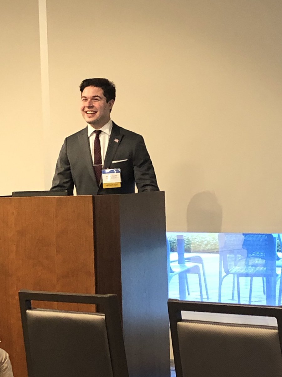 causalinf's tweet photo. The second presenter is a student from Pace University in Brooklyn named Joseph Coleman, who is studying educational spending on crime violations in the five Burroughs. I really liked this one too. https://t.co/NWGnIHRtms