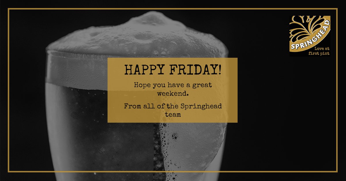 Yesssss, Friday is upon us! I hope you all have a wonderful weekend  enjoying the tastiest of beers with the very best of friends!

#friday #fridayfeeling #fridaydrinks #fridaynight #weekend #pub #beer #pint #cheers #happyfriday #realale #craftbeer