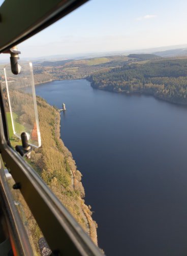 Aren't we lucky to call this beautiful country our home? 

Here's a lovely #Viewfromthecrew taken by CCP Kate Owen over Lake Vyrnwy on the way back to base.