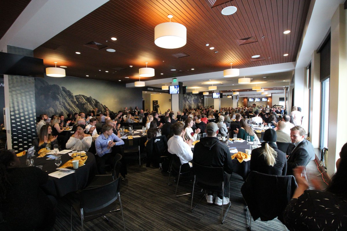 1 of our favorite events of the year honoring our student-athletes at the Academic Awards Breakfast! Thank you, students, for all of your hard work and allowing our staff to do what we love! And a thank you for everyone who attended