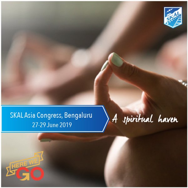 Bengaluru is the bedrock of one of the most powerful yogic movements in the world. Set amidst this spiritual as well as dynamic cityscape, SKAL Asia Congress is bringing the best of Bengaluru experience just for you. Register now. skalasiacongress.com #HereWeGo