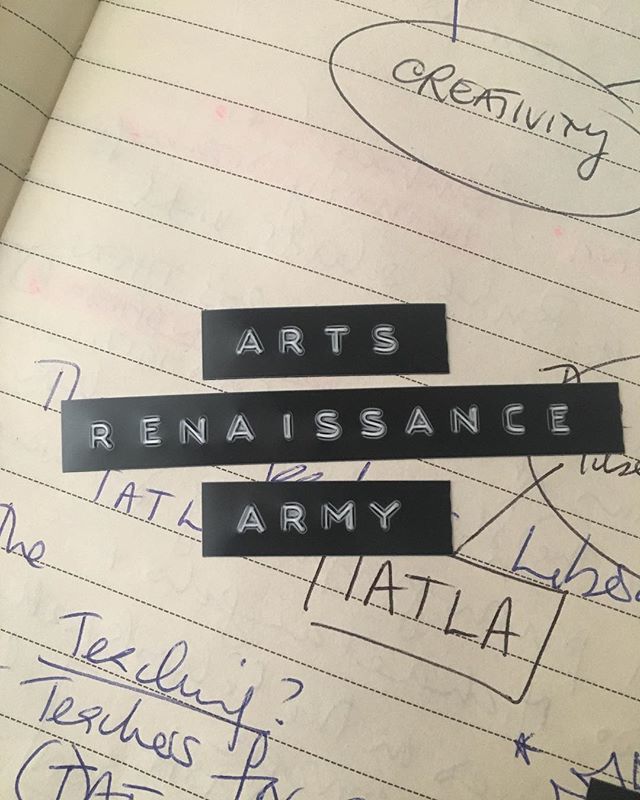 orlacrean's tweet image. ARTS RENAISSANCE ARMY #artandlearning #creativity #arteducation #artandthinking #artsrenaissancearmy #catalystsforcreativity