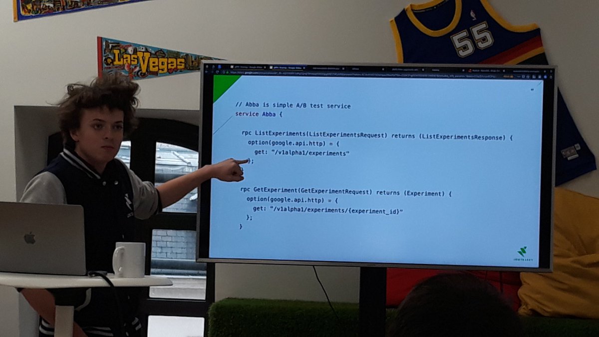 clook0's tweet image. Tech sharing @jobteaser: @gearnode is now introducing @grpcio and protobuf with live coding @JobTeaserTech