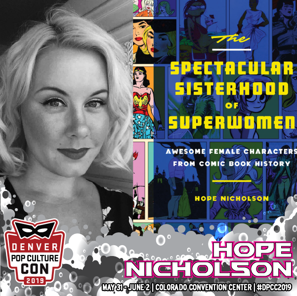 fanexpodenver's tweet photo. Hope Nicholson is coming to DPCC 2019! https://t.co/xHKa20W9Wf #DPCC2019 #DPCC2019 #FormerlyDenverComicCon #DPCC_Authors #HopeNicholson @HopeLNicholson https://t.co/D5RyJf2xgV