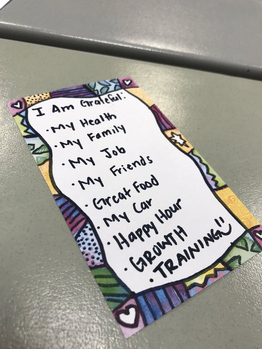 TaminaHTX's tweet image. What are you grateful for? 🤔

Here’s the list I created at
#SpringSymposium2019