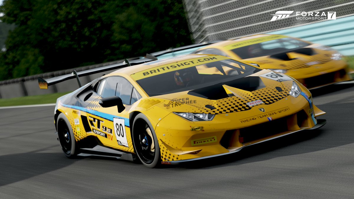 MwK_Seven972's tweet photo. @TheReal_TORA @rt93esport, le week-end s'annonce sportif ! L'équipe RT93 E-sport TV composées de RT93 Neverblade, RT93 Pirlo et moi est plus que prête pour le @BritishGT E-sport 🏁
Merci à notre peintre @rt93clown93 pour cette superbe livrée #RT93 #BritishGT #ForzaMotorsport7 https://t.co/wSj5NHceBQ