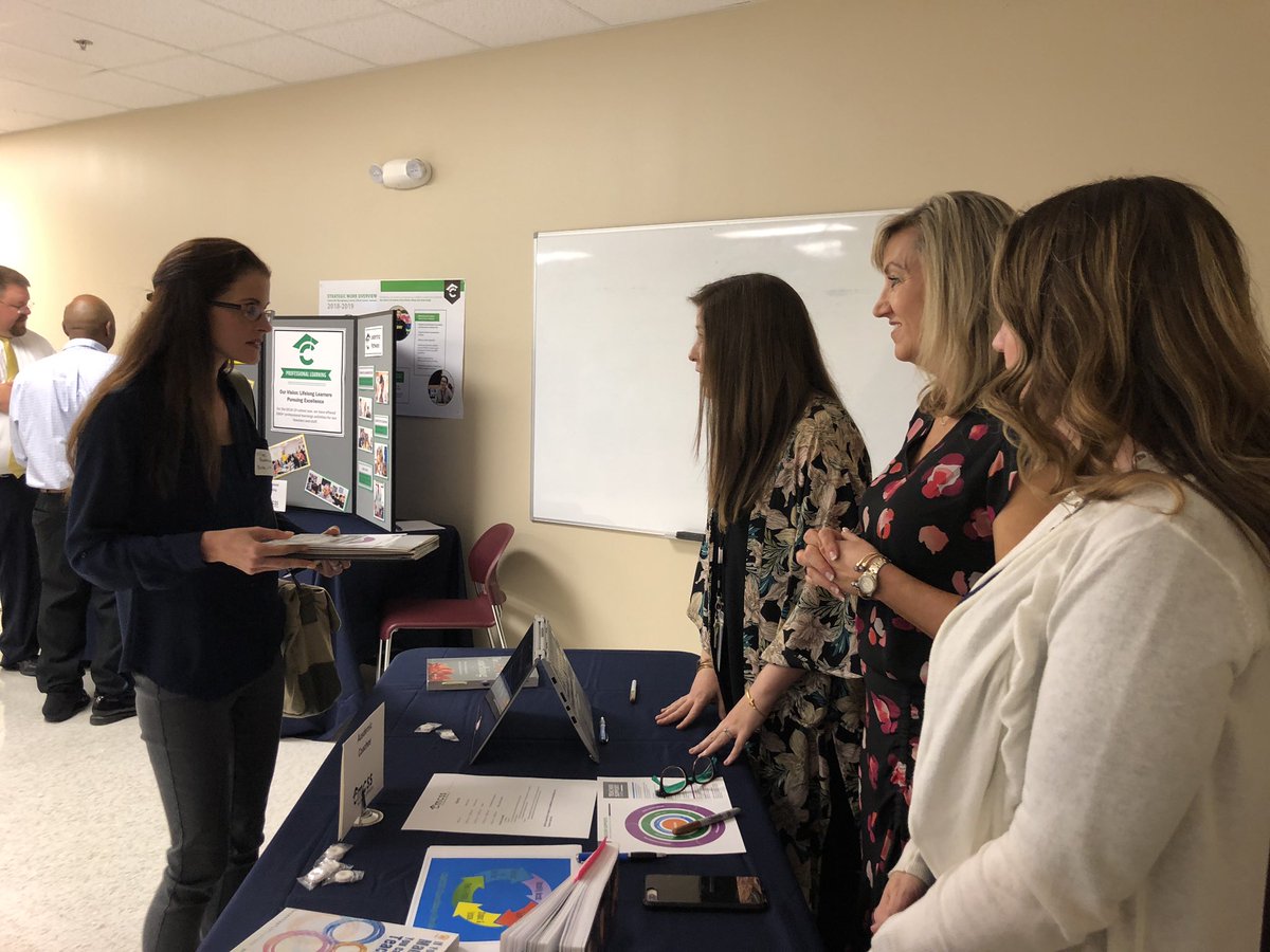 TraceyLHoover's tweet photo. CMCSS Job Fair! We want YOU! #cmcsstech #cmcssinfo #ourkidsdeservethebest https://t.co/LeDmDUE0Dp