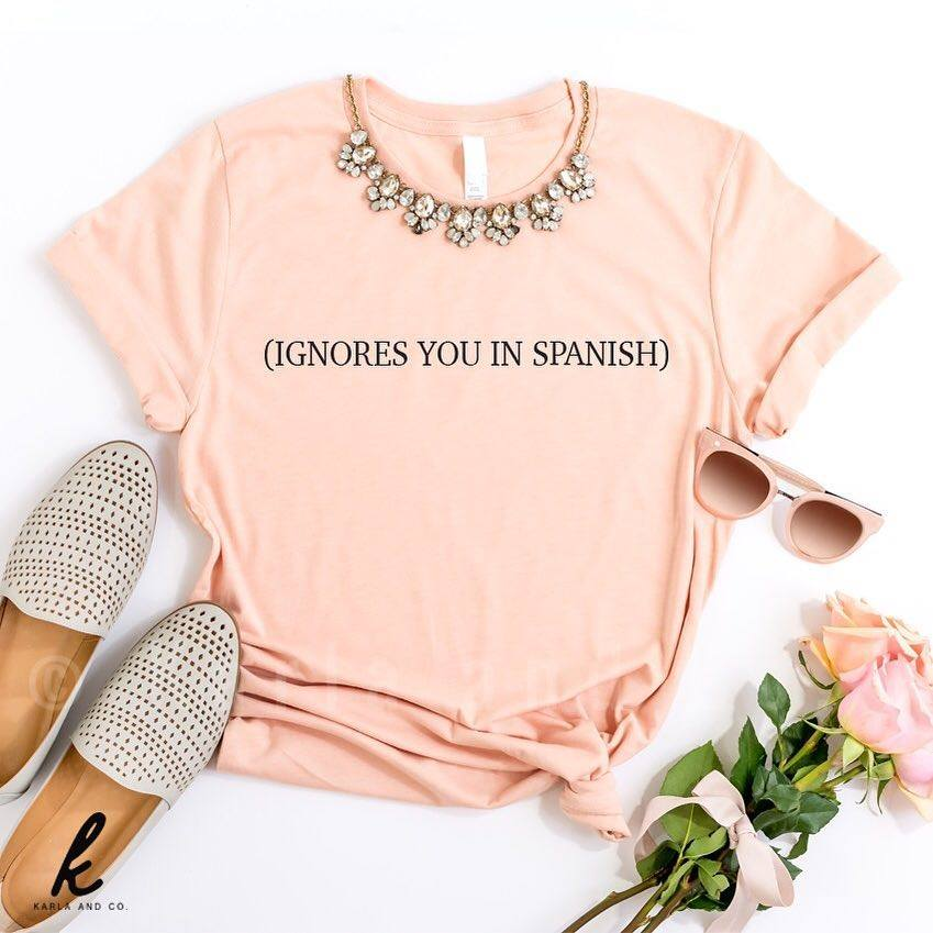 When they talk to you and you just.... 🖐
👉 bit.ly/2P5p6Nc
#englishandspanish #wordstoliveby #positivevibes #comparte #girlboss #latinaboss #fashionlatina #latina #bilingual #puertorico #primavera #karlaandco #latinagirl #islandvibes #boricuasbelike #latinapower