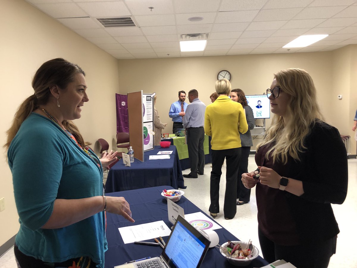 TraceyLHoover's tweet photo. CMCSS Job Fair! Working hard and excited to bring talented people to our schools! #cmcsstech #cmcssinfo #ourkidsdeservethebest https://t.co/ERboHnIZdy