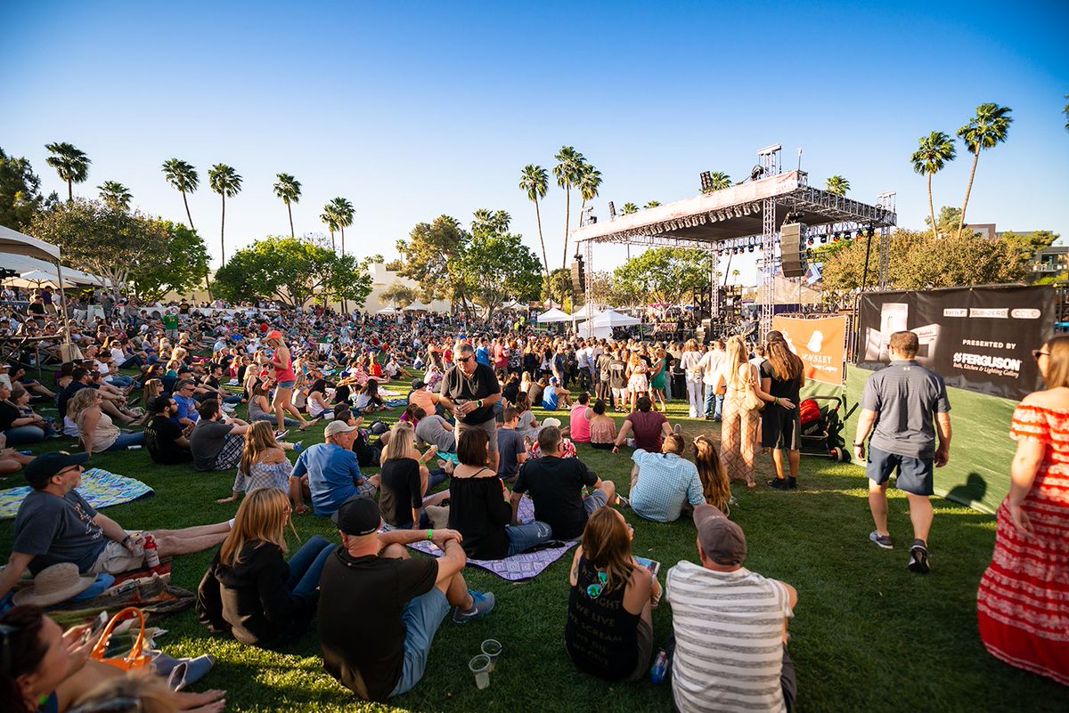 Put on your sunscreen, and dust off your festival hat. Bring a blanket and an appetite for the 41st annual Scottsdale Culinary Festival! Bands, food, demos and more! Get your tickets in advance to $AVE. #SCFlove #ScottsdaleCulinaryFestival #Scottsdale #AbsolutelyScottsdale
