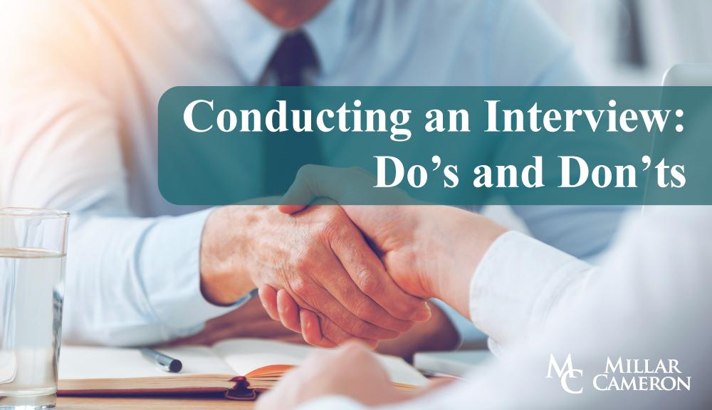 MillarCameron's tweet image. We always hear about interview tips for candidates, but how often do we hear about advice for those conducting the interview? We have put together some important factors to consider.. ow.ly/Z9qy30ooCPO 

#conductinganinterview #interviewertips #dosanddonts #hiringprocess