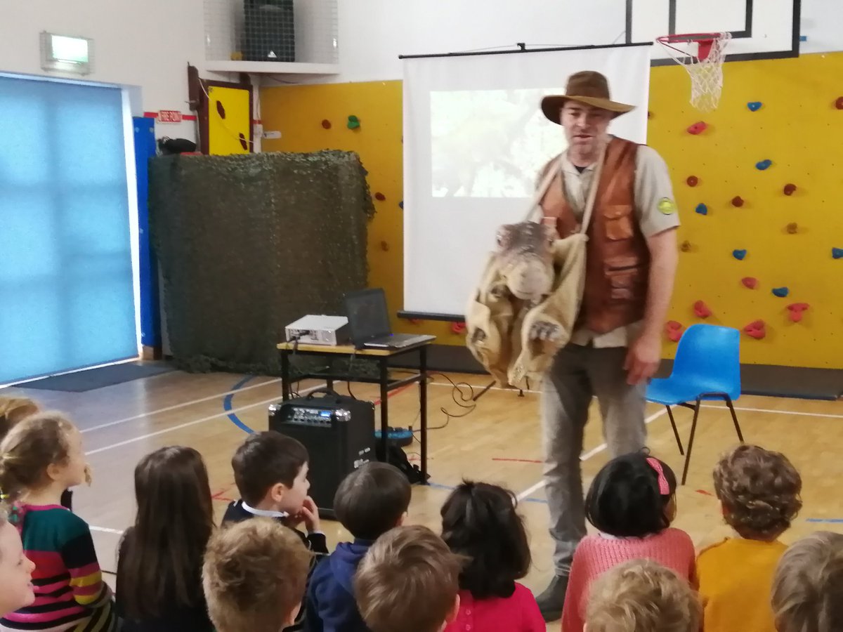 lfidublin's tweet photo. Fantastic workshop today @lfidublin Dale Treadwell of #NaturallyWild introduced our pupils to the terrifying world of #dinosaurs 🐾🐾🦕 So scary! 😱 @FranceinIreland @aefeinfo https://t.co/7EOUdirboP