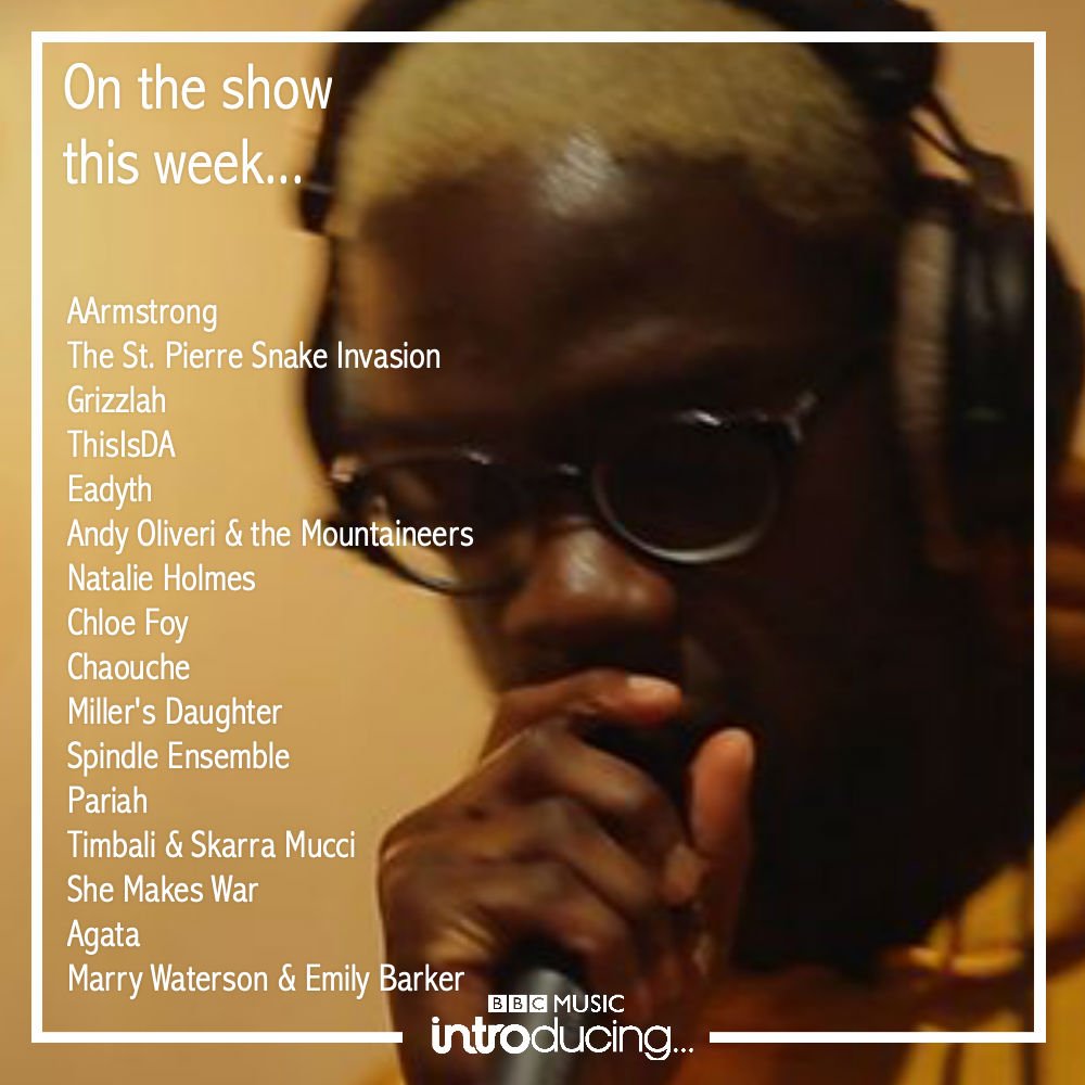 Harriet Robinson (@harrietrobbo) on Twitter photo I co-present <a href="/bbcintrowest/">BBC Music Introducing in the West</a> tomorrow eve from 8pm w/ <a href="/IntroRich/">Richard Pitt</a> - so many great tunes inc. @AArmstrong_DJ @eadythofficial @andy_oliveri <a href="/_natalieholmes/">Natalie Holmes</a> <a href="/ChloeFoyMusic/">Chloe Foy</a> @chaouchemusic <a href="/Millers_D/">Millers Daughter</a> <a href="/SpindleEnsemble/">Spindle Ensemble</a> <a href="/timbalisound/">Timbali</a> @shemakeswar <a href="/itsxagata/">headless angel 👼</a> <a href="/MarryWaterson/">Marry Waterson</a> <a href="/emilybarkerhalo/">Emily Barker</a> I co-present <a href="/bbcintrowest/">BBC Music Introducing in the West</a> tomorrow eve from 8pm w/ <a href="/IntroRich/">Richard Pitt</a> - so many great tunes inc. @AArmstrong_DJ @eadythofficial @andy_oliveri <a href="/_natalieholmes/">Natalie Holmes</a> <a href="/ChloeFoyMusic/">Chloe Foy</a> @chaouchemusic <a href="/Millers_D/">Millers Daughter</a> <a href="/SpindleEnsemble/">Spindle Ensemble</a> <a href="/timbalisound/">Timbali</a> @shemakeswar <a href="/itsxagata/">headless angel 👼</a> <a href="/MarryWaterson/">Marry Waterson</a> <a href="/emilybarkerhalo/">Emily Barker</a>