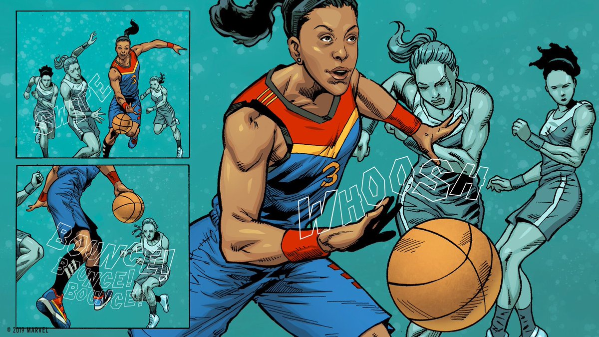 candace parker adidas captain marvel