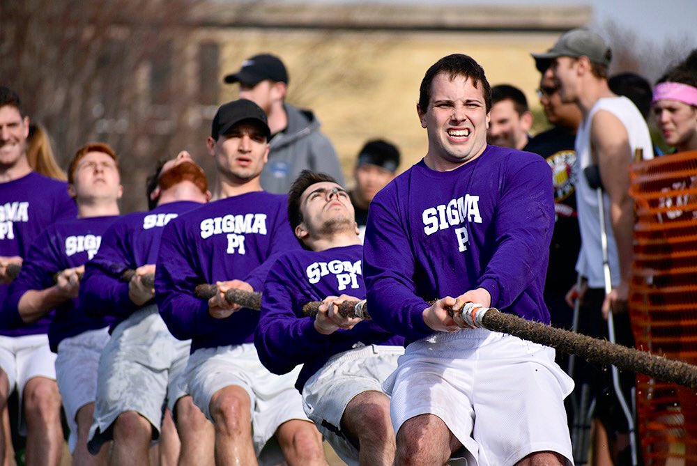Hungry for more😈😤

Tugs semifinals start today at 4:00pm. Come cheer on the men of #SigmaPi🦉 loud and proud🗣