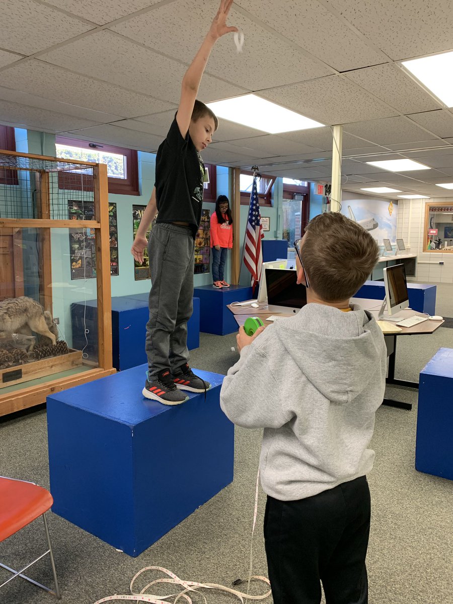 Working on seed dispersal at the Science Center. #ForestRoadSchool