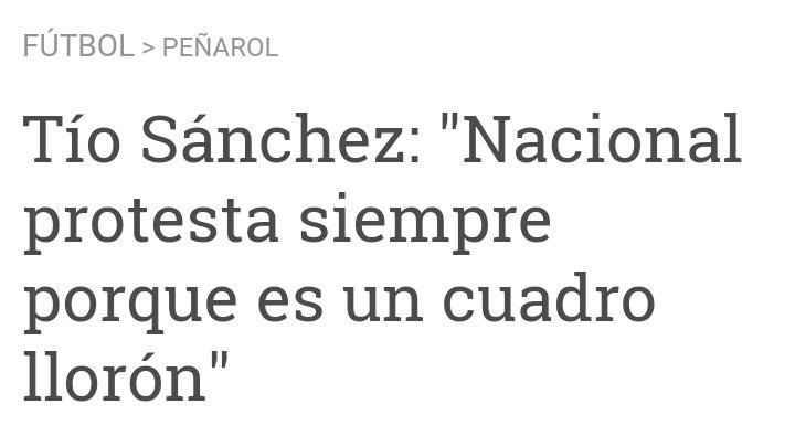 Primero creaban asambleas por la construccion del estadio, despues lloraron por el nombre del estadio, por el nombre de las tribunas y ahora por la fijación de un clasico en el CDS.
Recuerdo estas sabias palabras: