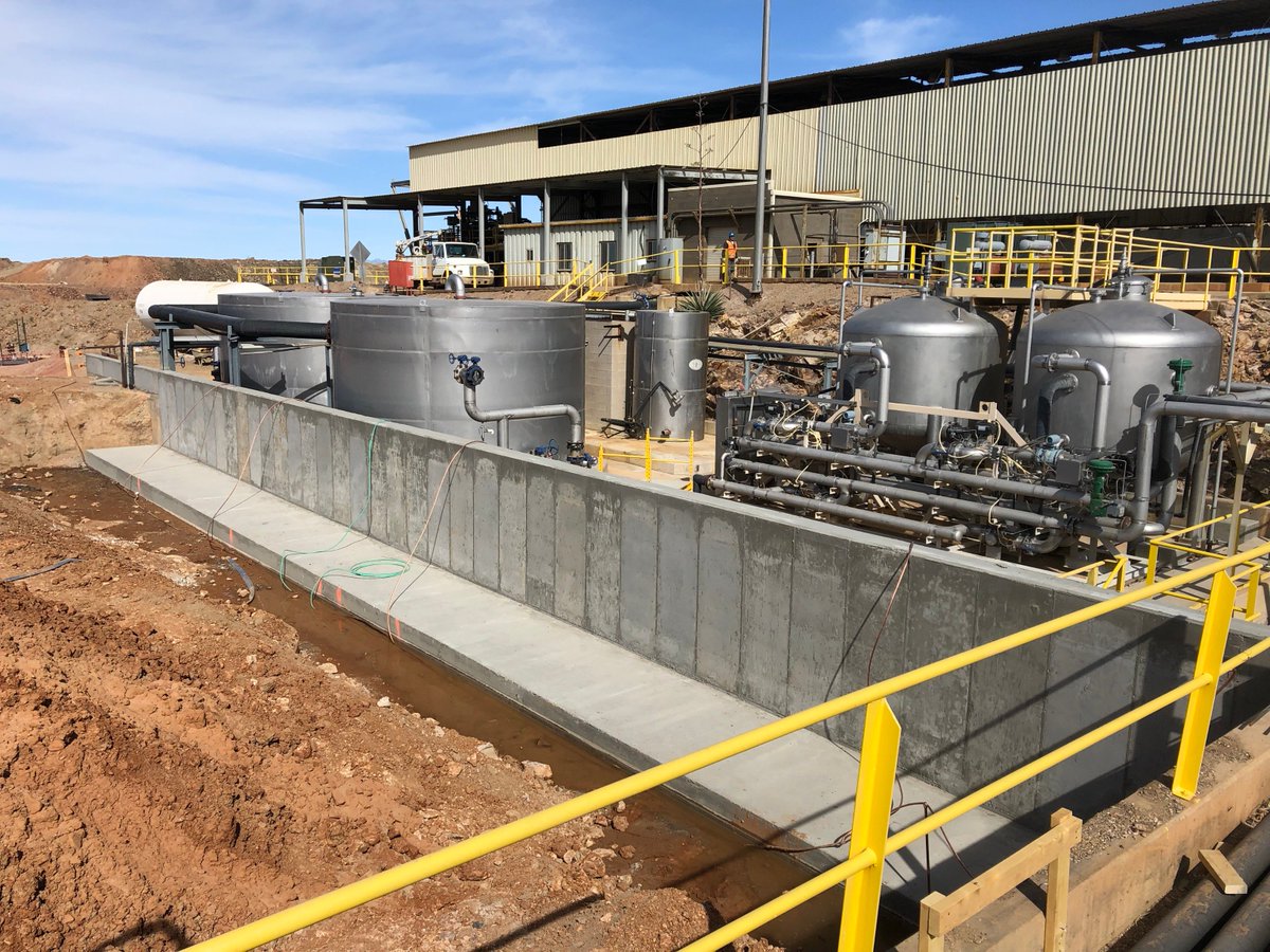 copper_gunnison's tweet photo. Construction continues at the next new #copper mine in the United States....
Acid Tank Storage Progress
SX Control Valves
Tank Farm Retaining Wall
#EXMGF https://t.co/1Zegw3UnWE