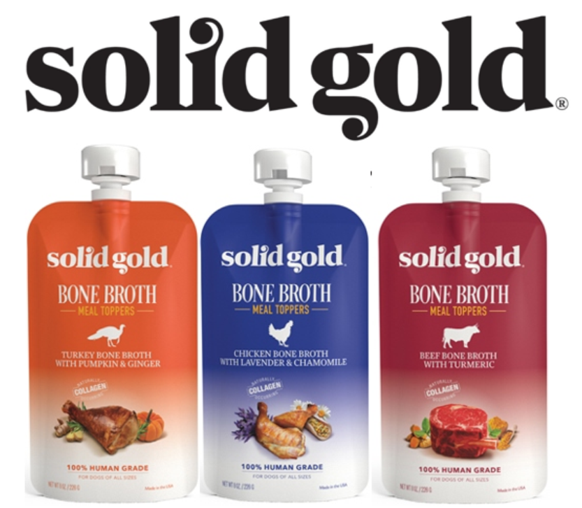 How about enhancing your dogs' food with the nutrient-rich and delicious #SolidGold #BoneBroth #MealToppers? Just add to your pups' dry or wet food and watch them enjoy a delectable meal! In Turkey with Pumpkin &amp; Ginger, Chicken with Lavender &amp; Chamomile, Beef with Turmeric.🐶