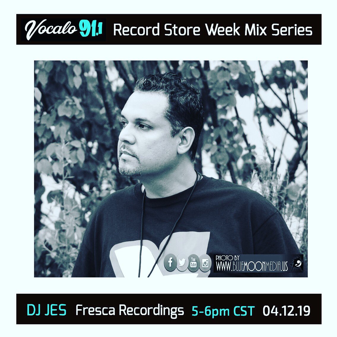 jessedelapena's tweet photo. Check out @DJJES (Fresca Recordings) w/ a special 80’s Mix today on @Vocalo 91.1fm (5-6pm CST)
+ The "Friday Night DJ Series" (6pm-12am CST) w/ resident DJs: @AllTheWayKay @callme_STEP @djcharlie312 @DJCutCuz @BIG_ONCE https://t.co/uihrUCloCh hosted by Jesse De La Pena https://t.co/RvCPfKB2qr