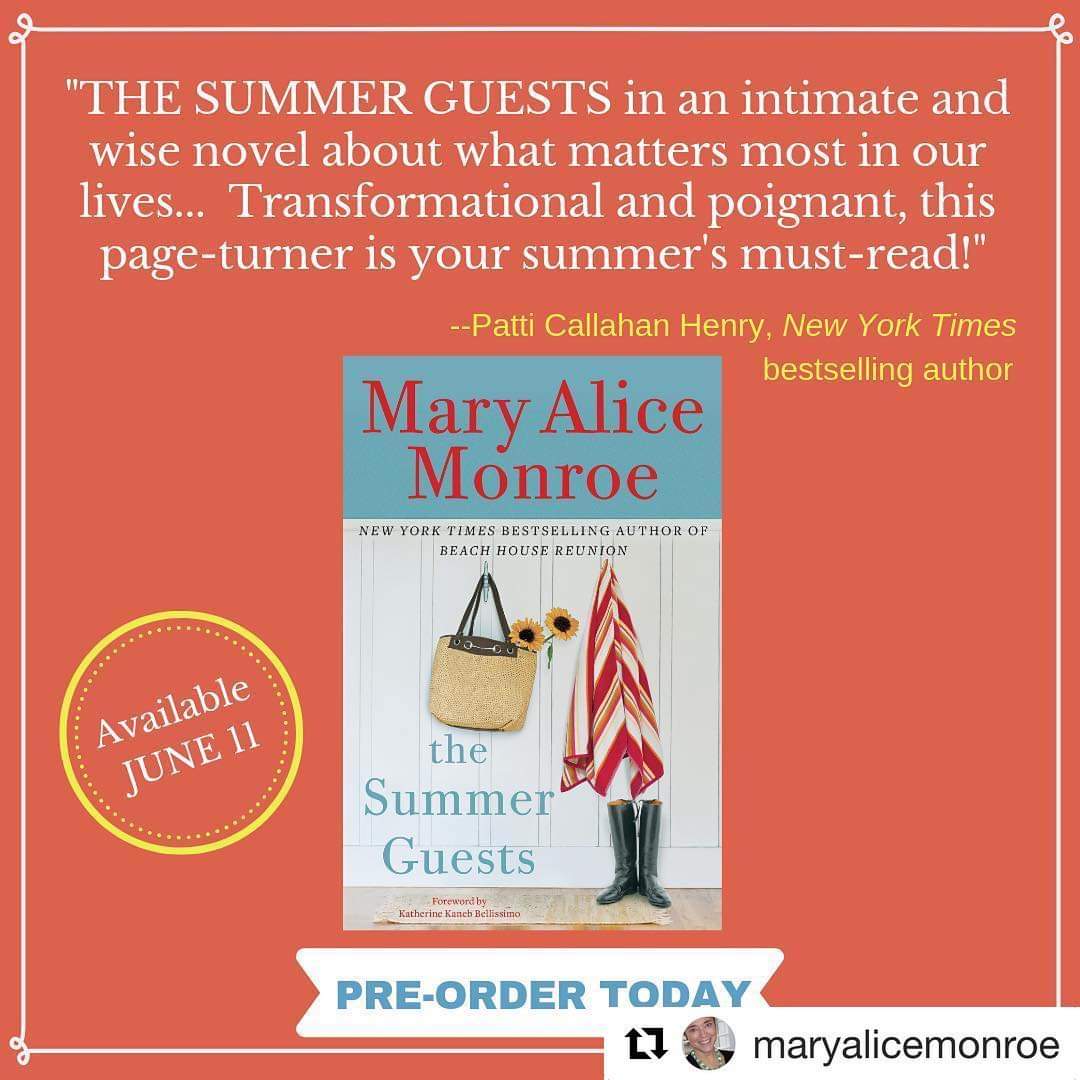 MagicTimeLit's tweet photo. Pub date June 11. Great stops planned for book tour. @maryalicemonroe #thesummerguests https://t.co/I7IFoRf0w2