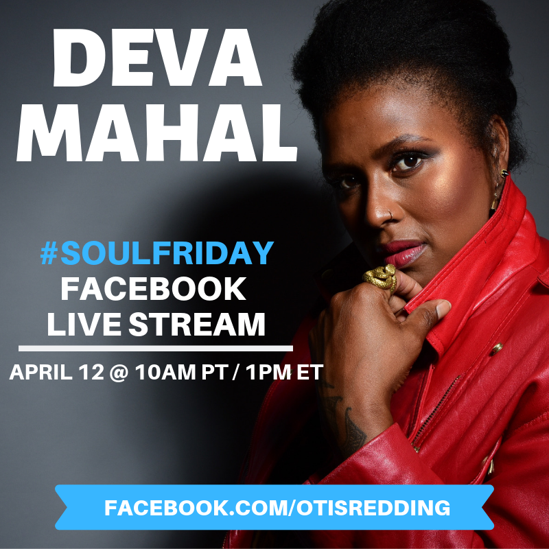 OtisRedding's tweet photo. Get ready to start the weekend with a lil' SOUL, ya'll! Don't miss the amazing @DevaMahal on #SOULFRIDAY TODAY at 10am PST. 👏🏿👏🏿👏🏿
You can watch it all on the official Otis FB page: https://t.co/rxu2DkccAB #DevaMahal #Soul #Queen #SoulMusic #OtisRedding https://t.co/4C4LUVkK7z
