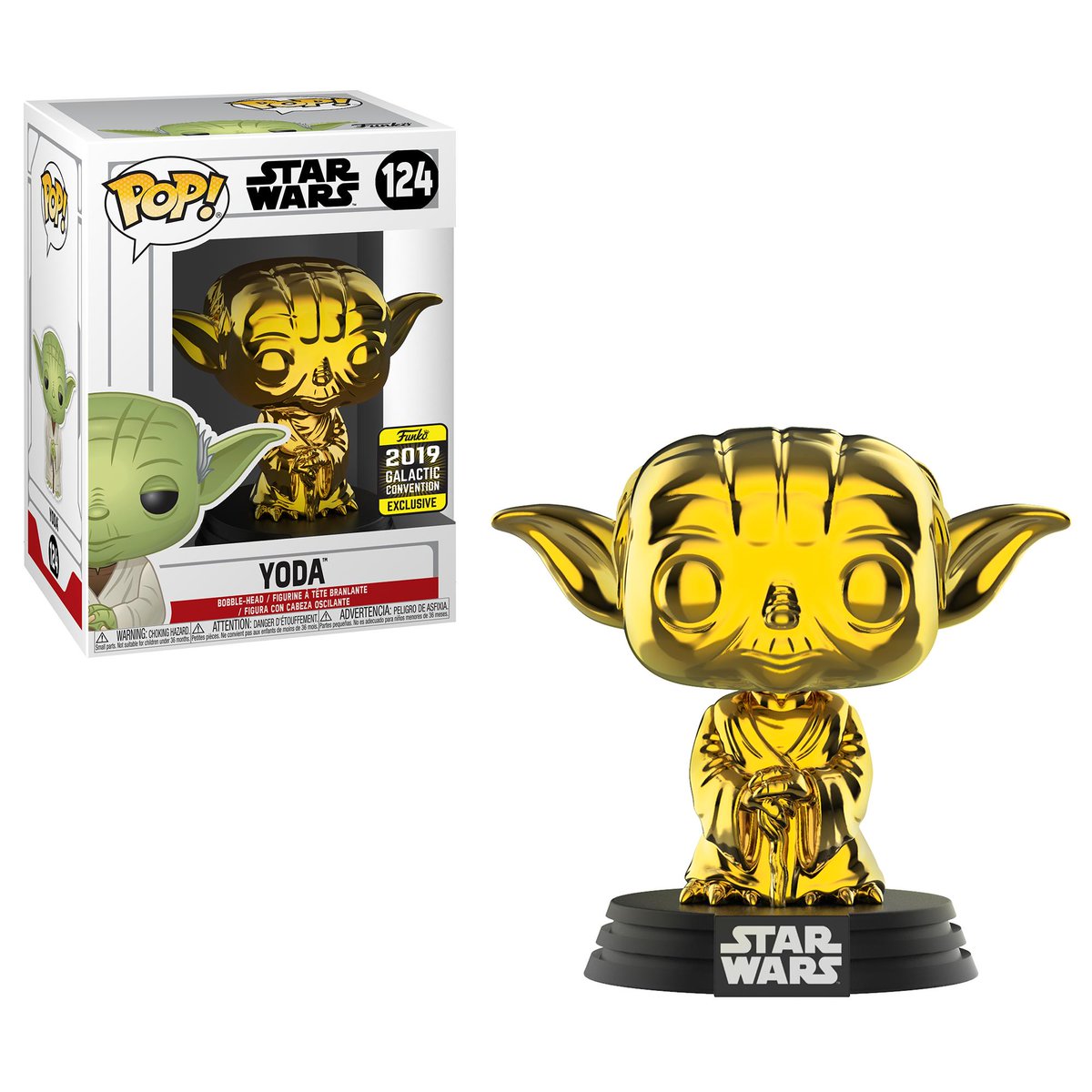 OriginalFunko's tweet image. RT &amp;amp; follow @OriginalFunko for a chance to win a Star Wars Celebration exclusive Gold Chrome Yoda Pop! #FunkoSWC #StarWarsCelelbration #StarWars