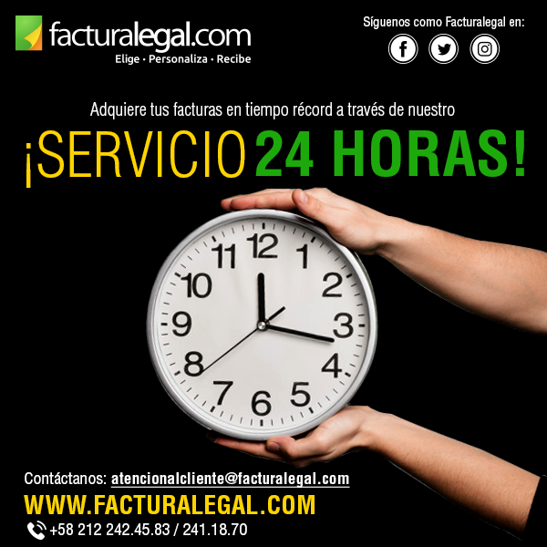FacturaLegal's tweet photo. ¿Te preocupa no recibir tus facturas a tiempo? Te tenemos la solución con nuestro servicio 24 horas ¡Contáctanos! #BuenViernes #Facturalegal https://t.co/hFBo7kf3rl