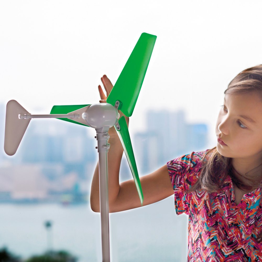 Happy Big Wind Day!  Discover the wonders of wind power with your own mini turbine! Wind power is converted to electricity and to power a real light! 
#toysmith #toysmithtoys #4M #windpower #bigwind #windturbine #STEM #cleanenergy #alternativepower