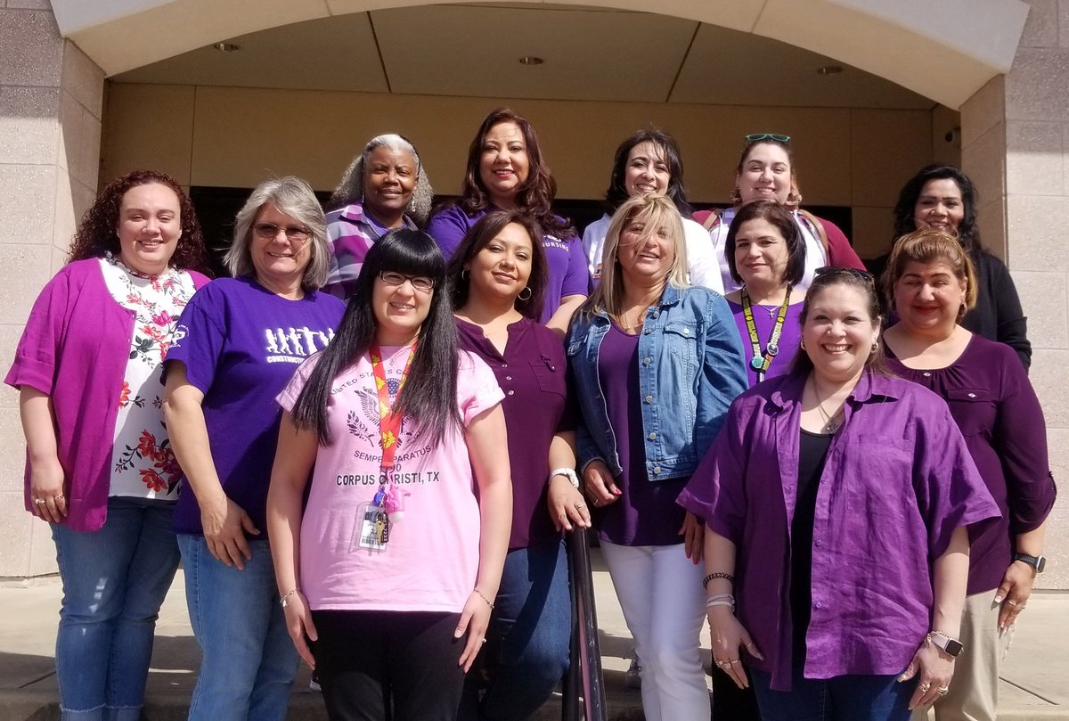 April is Month of the Military Child, to honor our military youth we wear purple!  #wearenorthside #purple #militarychild #militarycityUSA #SanAntonio #taftraiders @BHSCareerCtr @FalconsGoCenter @cahs_goctr @career_jay @Harlan_ccc @BC_CareerCenter @NISD @NISDTaft @TaftCounselors
