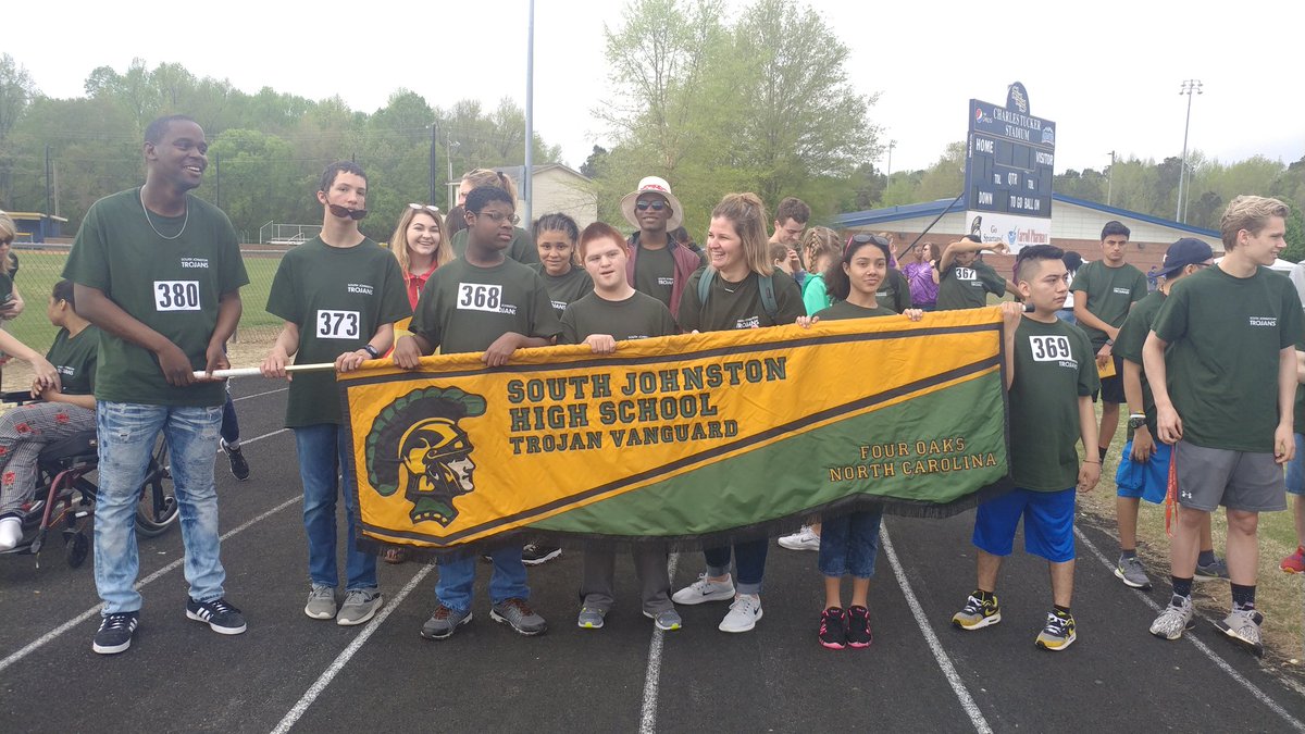 actucker81's tweet image. The rain didnt get us down!  It was a great day at Special Olympics!  @SJHSTrojans