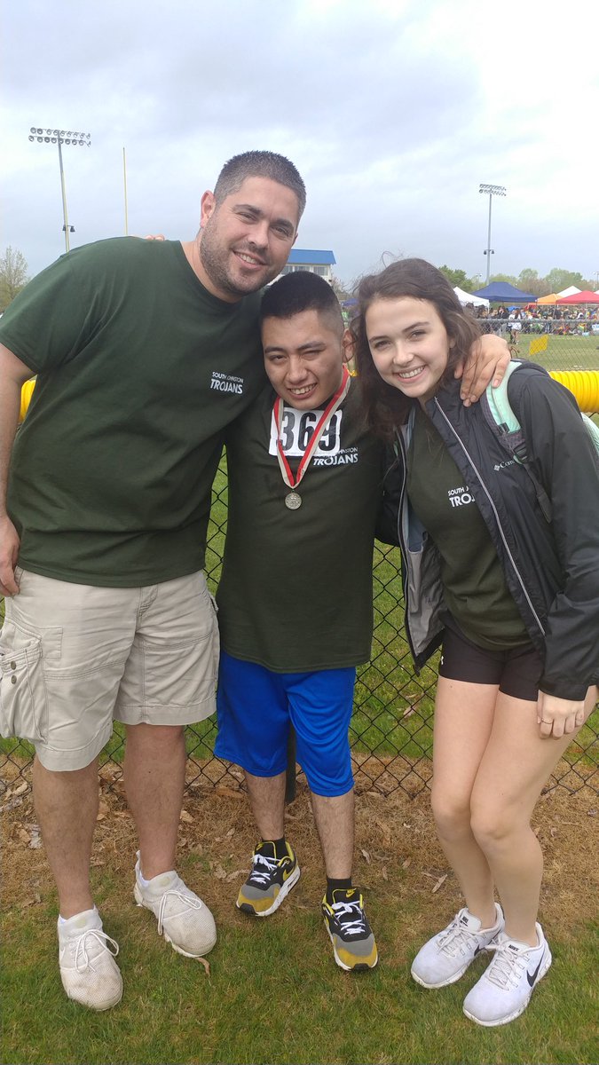 actucker81's tweet image. The rain didnt get us down!  It was a great day at Special Olympics!  @SJHSTrojans