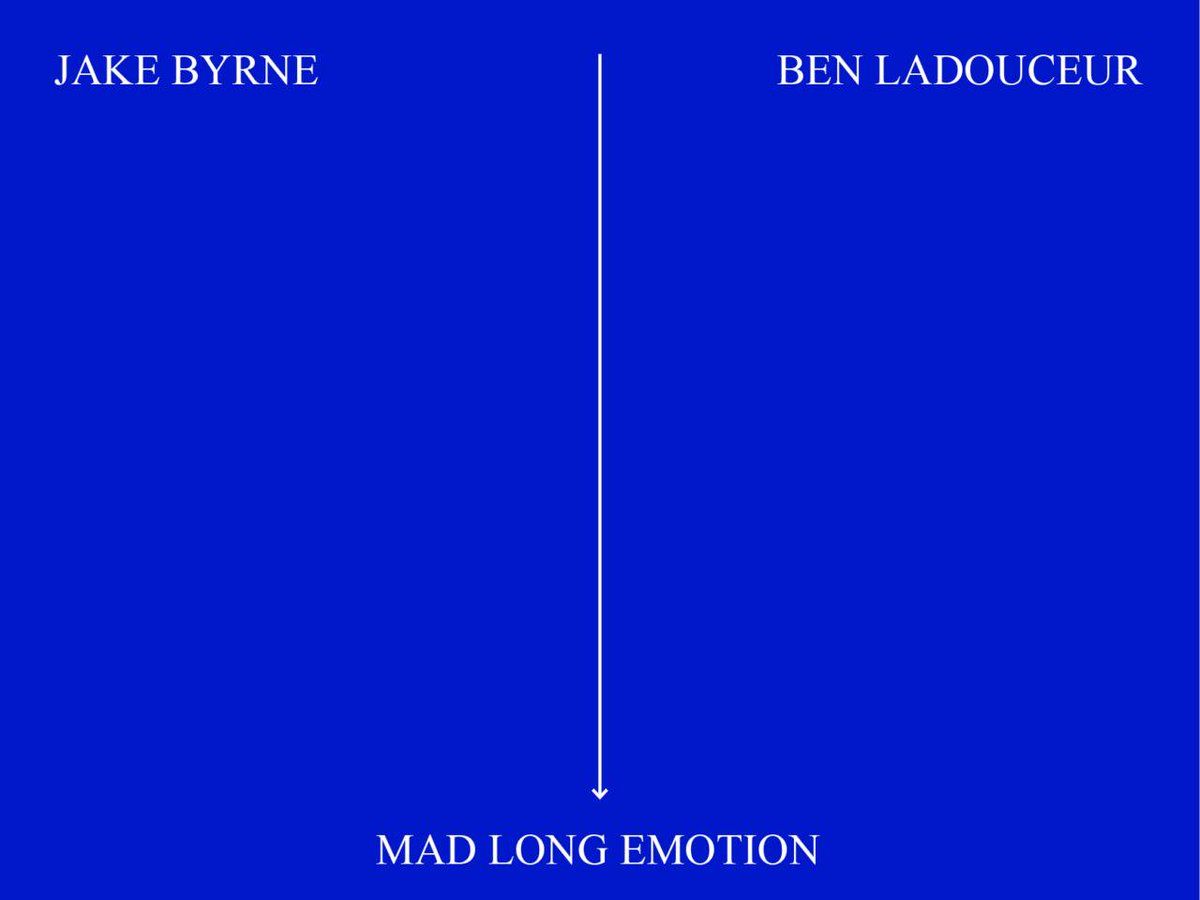 Ben Ladouceur's Mad Long Emotion reviewed by Jake Byrne: ossamagazine.org/on-ben-ladouce…