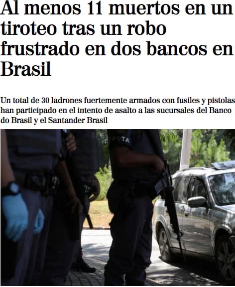 DouglasRicoVzla's tweet photo. 2. Le informamos a la ciudadanía que es totalmente FALSO, estas imágenes se trata de un robo en una entidad bancaria de BRASIL ocurrió hace más de una semana.
Policía Científica https://t.co/HiiE3LxZXP