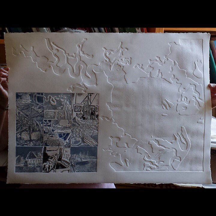 17 3Dprintedrelief plates collaborative project @stocktonuniversity #3dprinting #printmsking